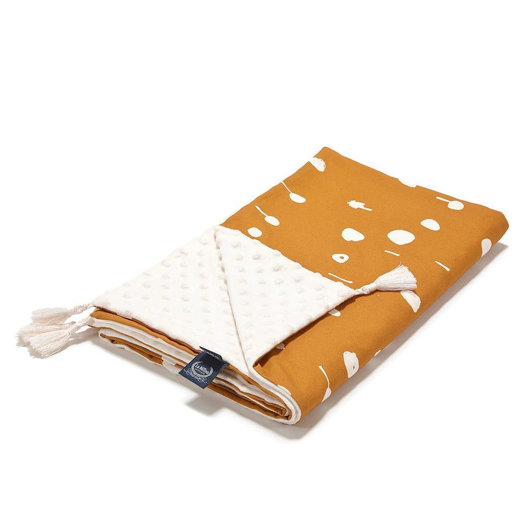 La Millou Light Blanket with Fringe Medium SNOWFLAKE SHEELA | Ercu-1910112396870029312