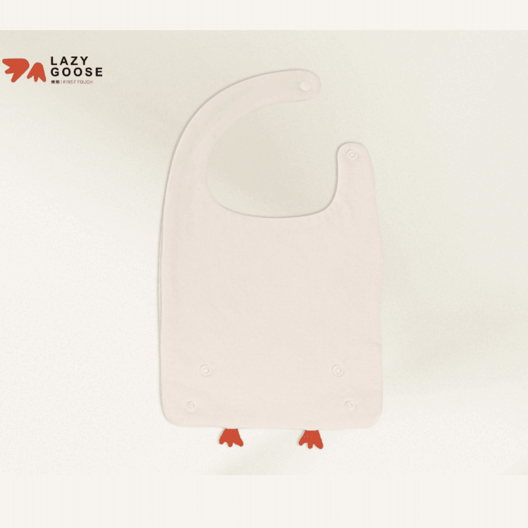 Lazy Goose Baby Cotton Bib-1910112372786335746