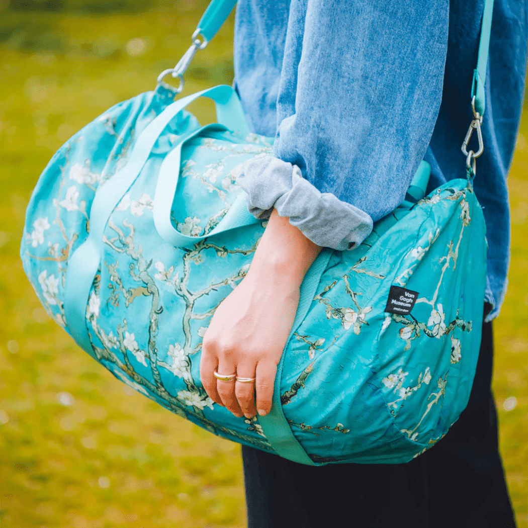 LOQI Van Gogh Almond Blossom Recycled Weekender-1910112408974790658