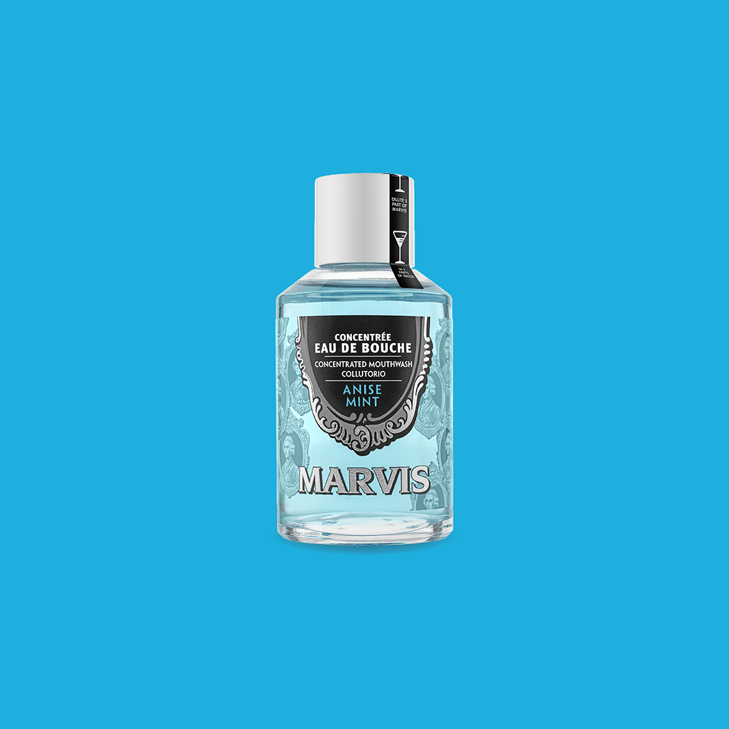 Marvis Anise Mint Concentrated Mouthwash 120ml-1910112398723911682