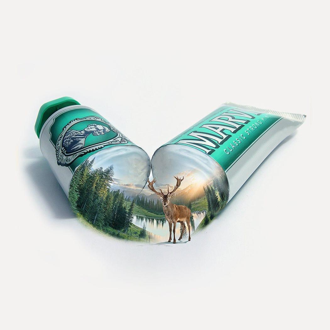 Marvis Classic Strong Mint Toothpaste  85ml-1910112399587938305