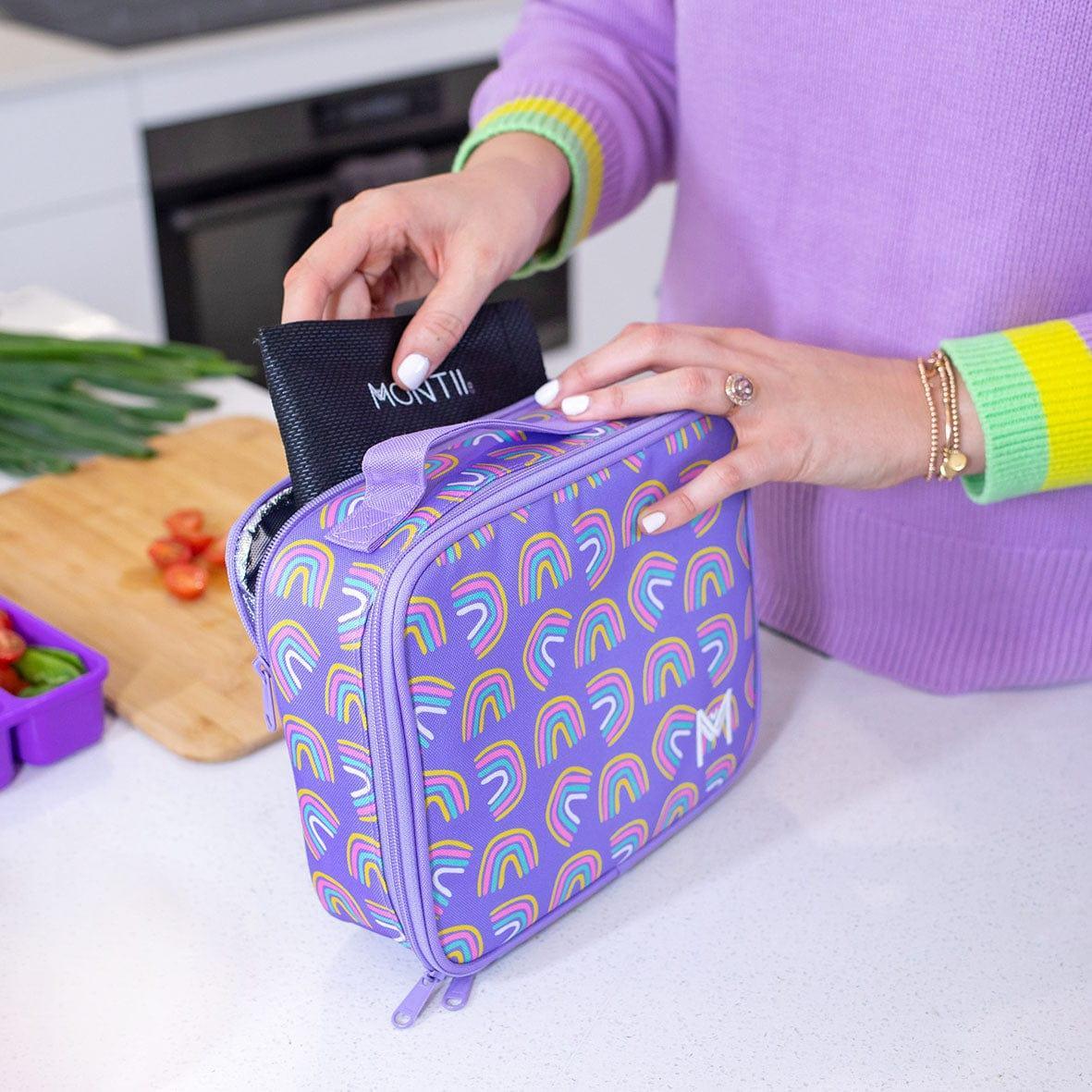 MONTII.CO Insulated Lunch Bag - Rainbows-1910112398023462914