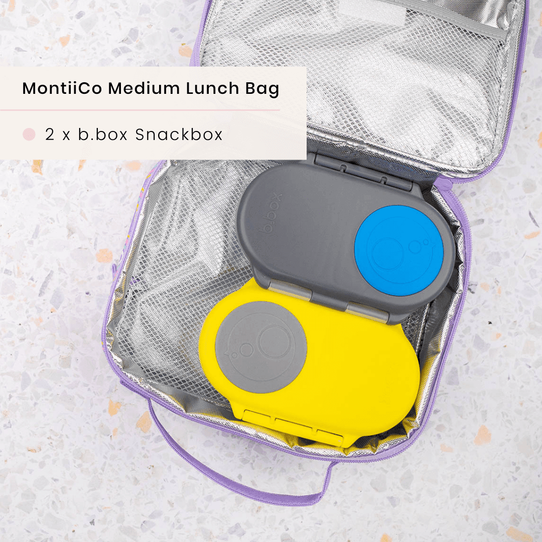 MONTII.CO Medium Insulated Lunch Bag - Dinosaur-1910112397377540098