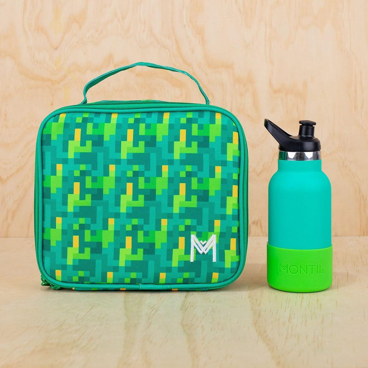 MONTII.CO Medium Insulated Lunch Bag - Pixels-1910112397746638849