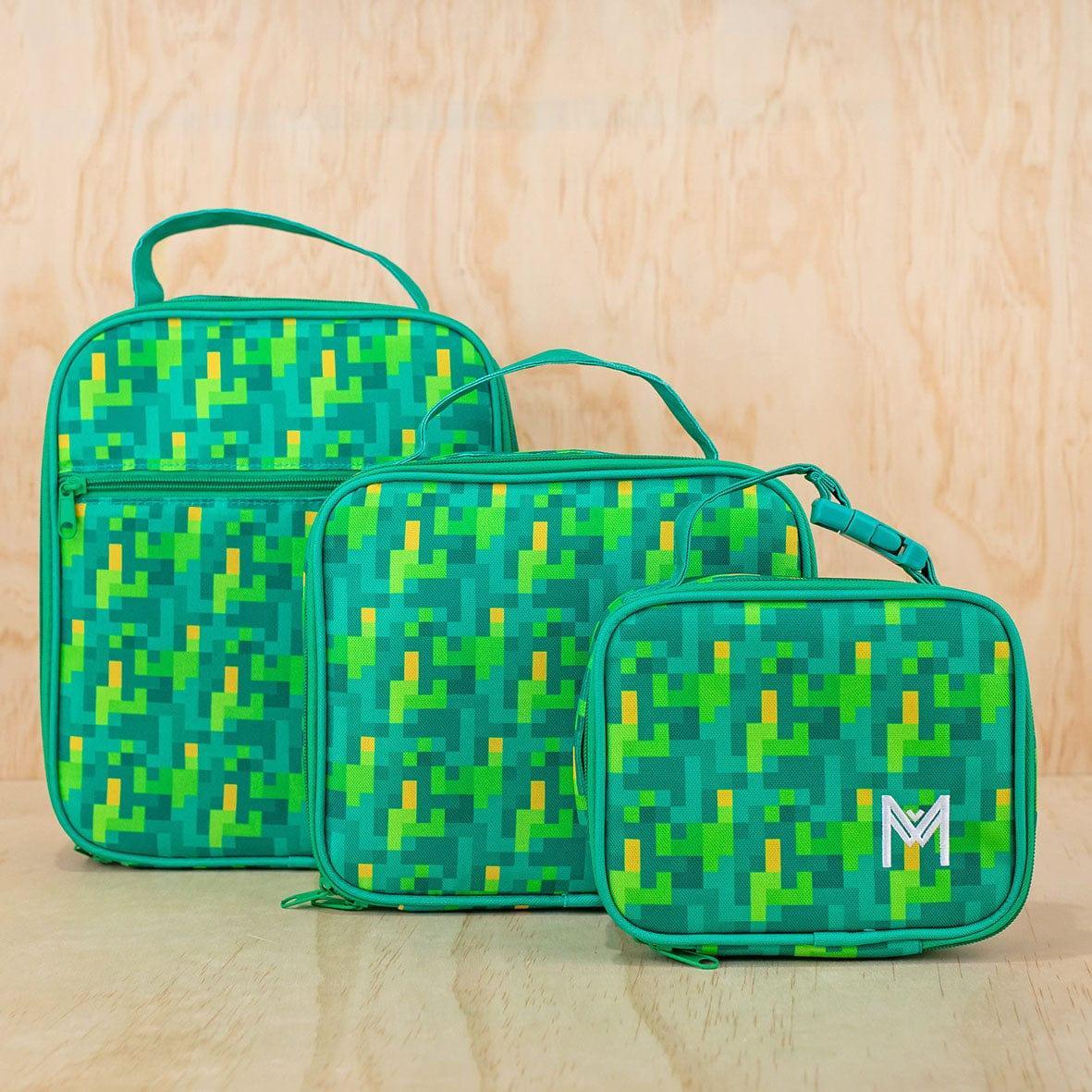 MONTII.CO Medium Insulated Lunch Bag - Pixels-1910112397746638850