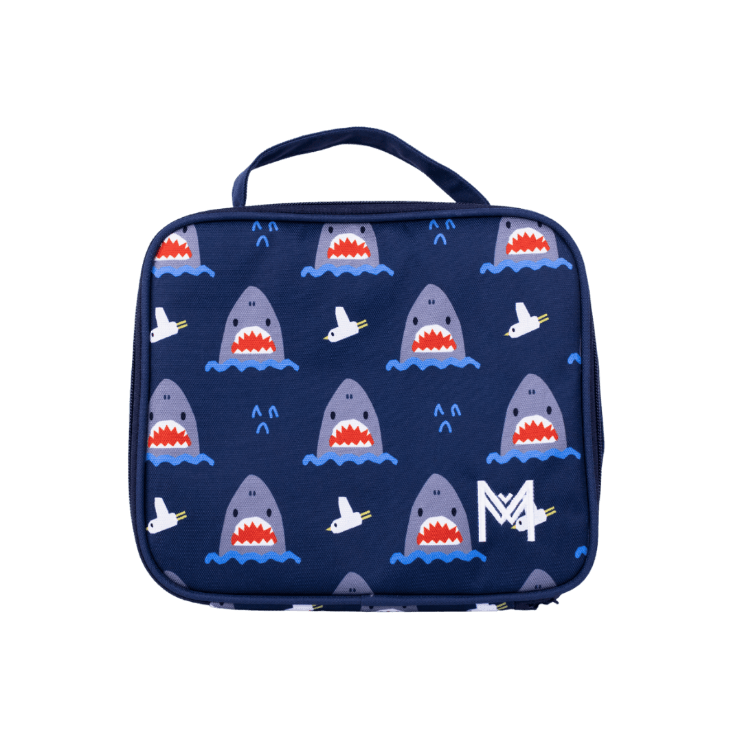MONTII.CO Medium Insulated Lunch Bag - Sharks-1910112398317064192