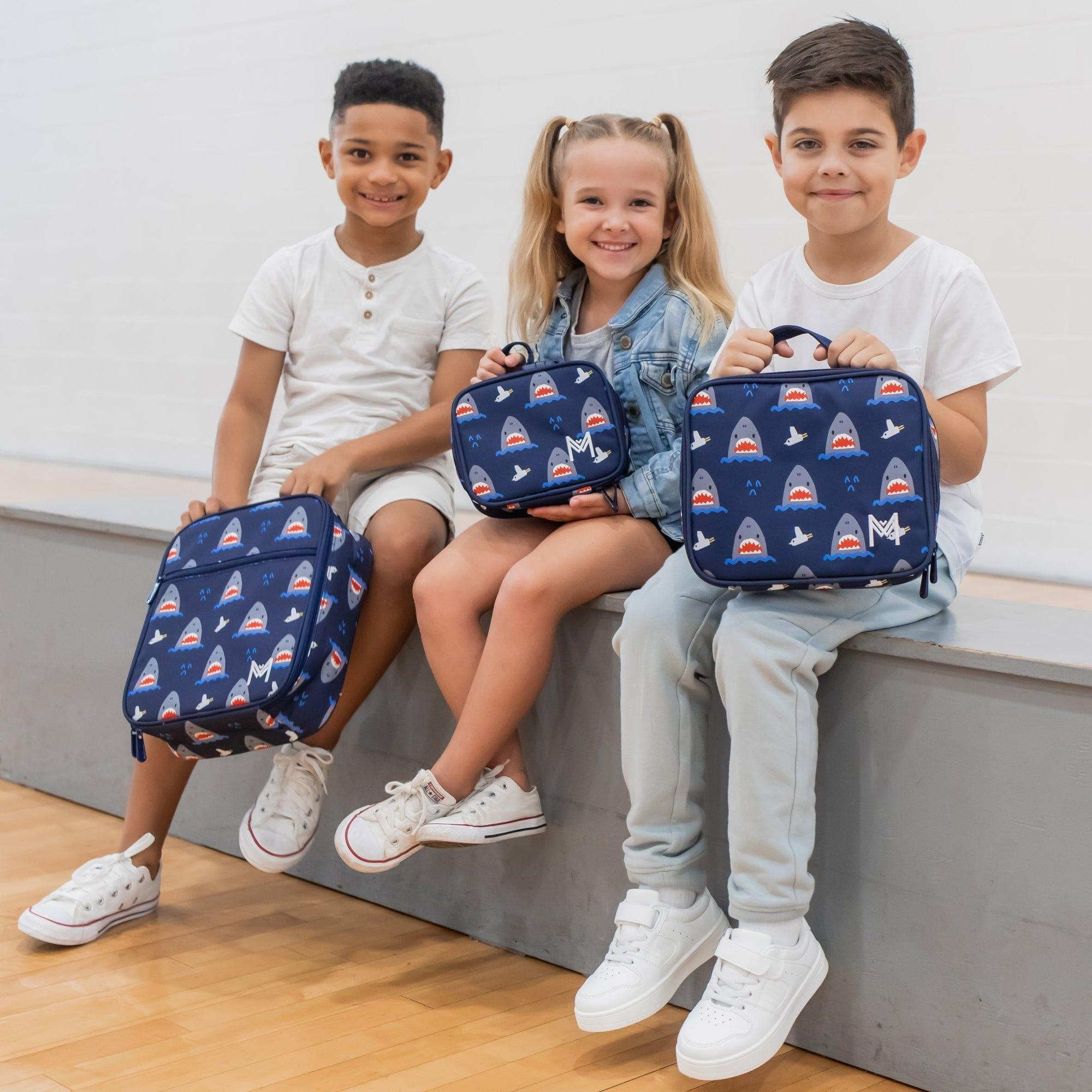 MONTII.CO Medium Insulated Lunch Bag - Sharks-1910112398317064193