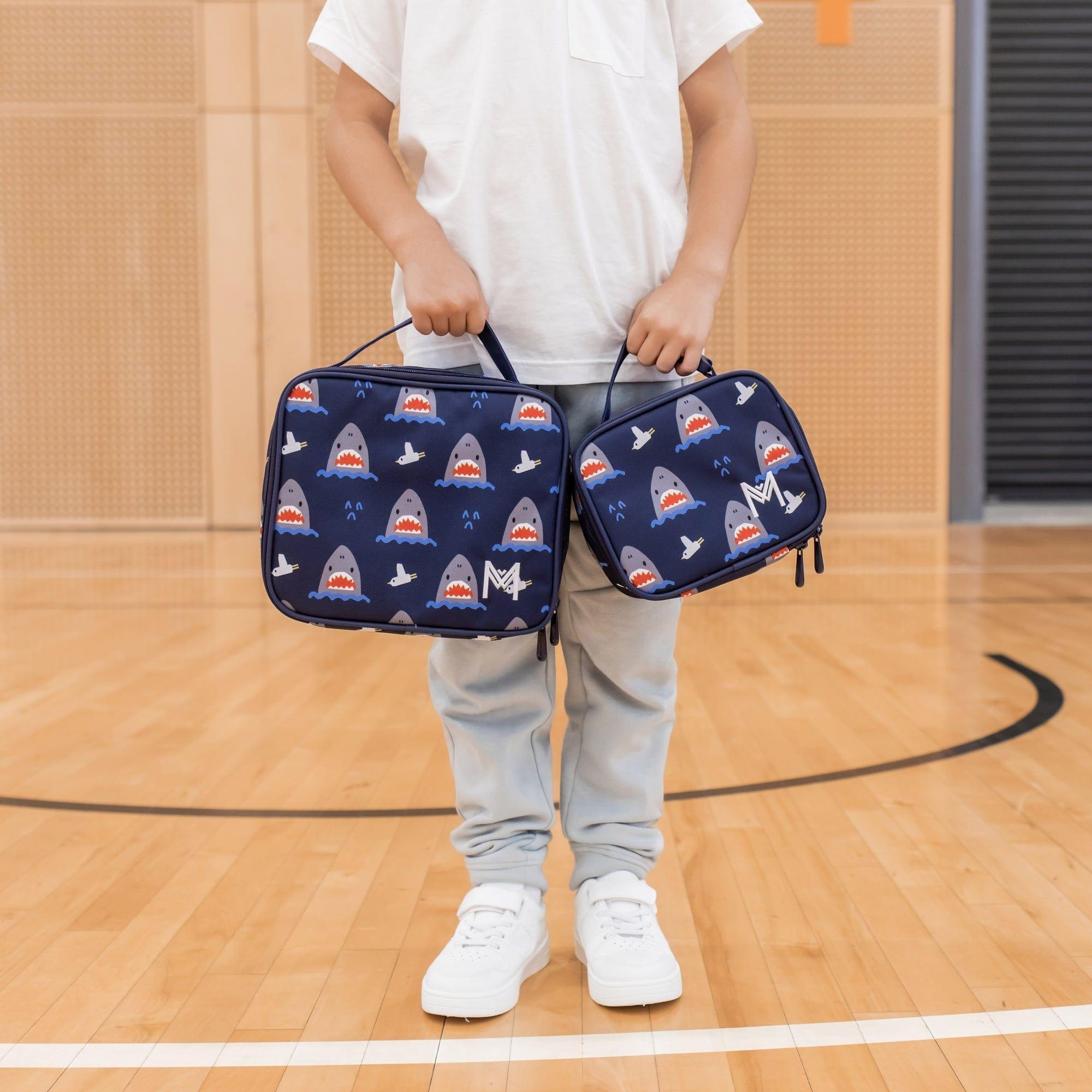 MONTII.CO Medium Insulated Lunch Bag - Sharks-1910112398317064194