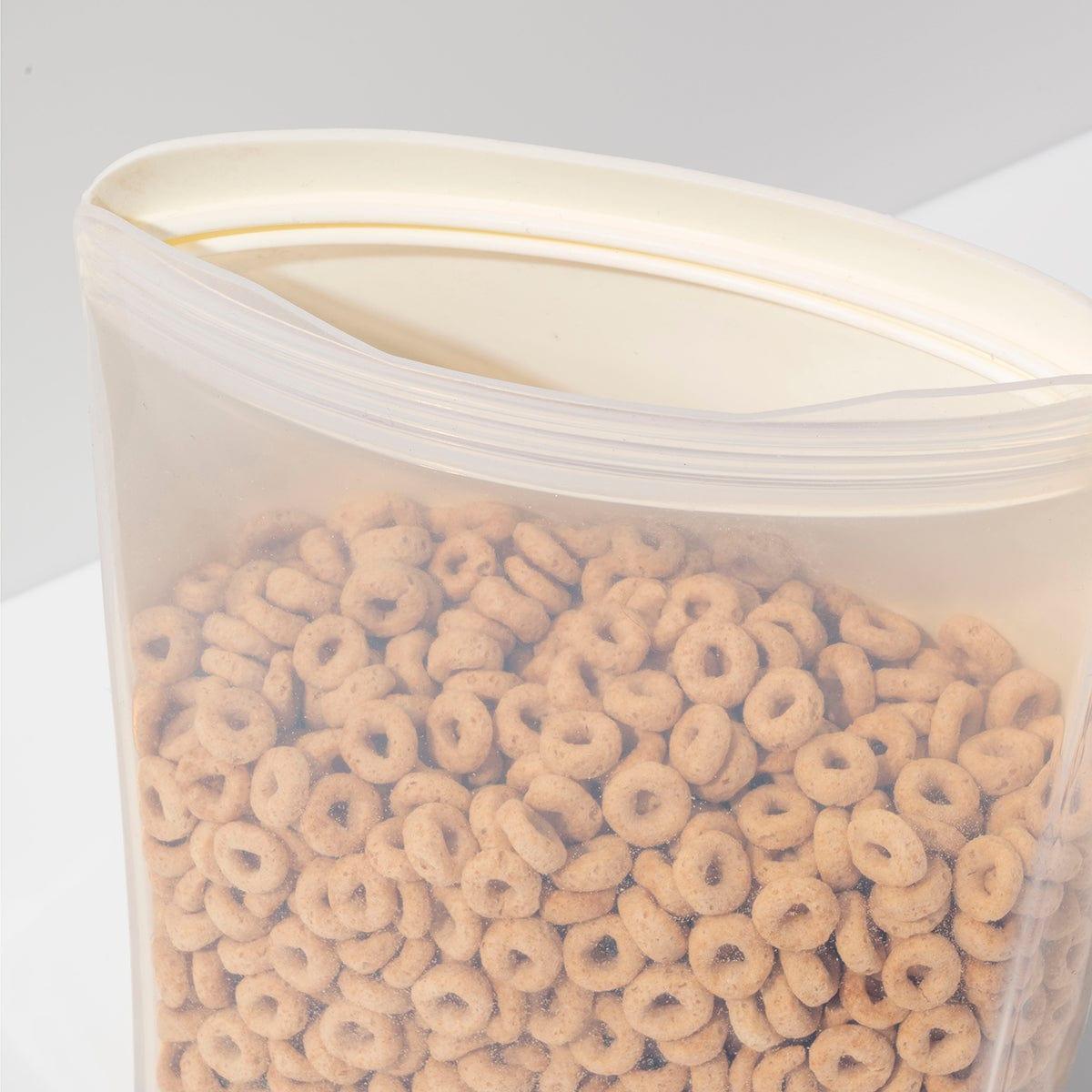 Porter Reusable Silicone Bag Stand Up 1.5l - Cream-1910112409746542595