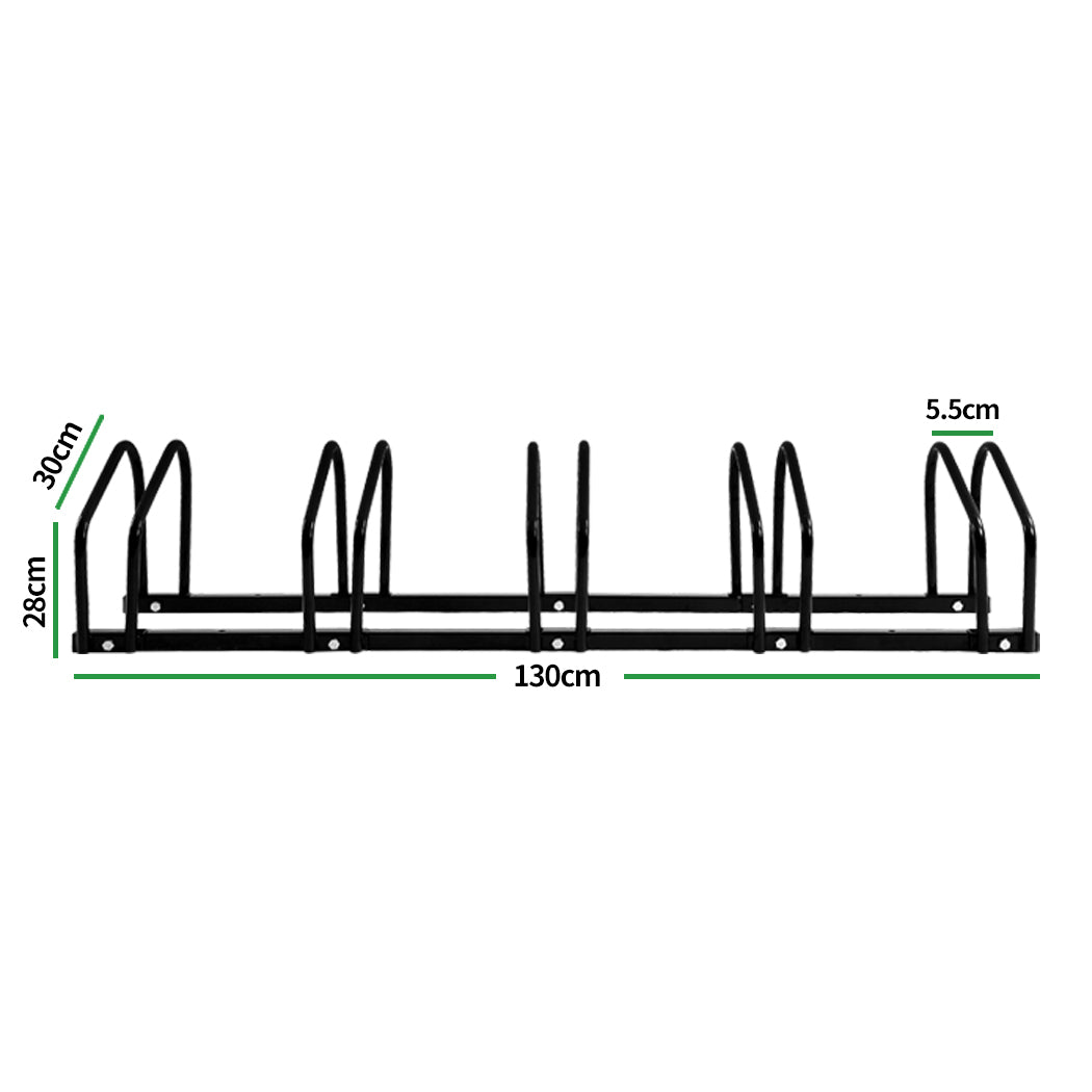 5 Bikes Stand Bicycle Bike Rack Floor-1942352793050419202