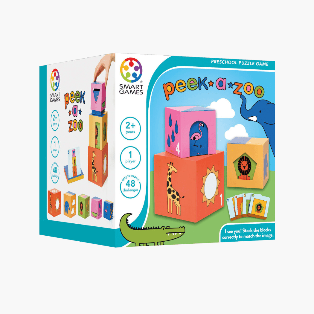SMART GAMES Peek- a- Zoo-1910112405606764544