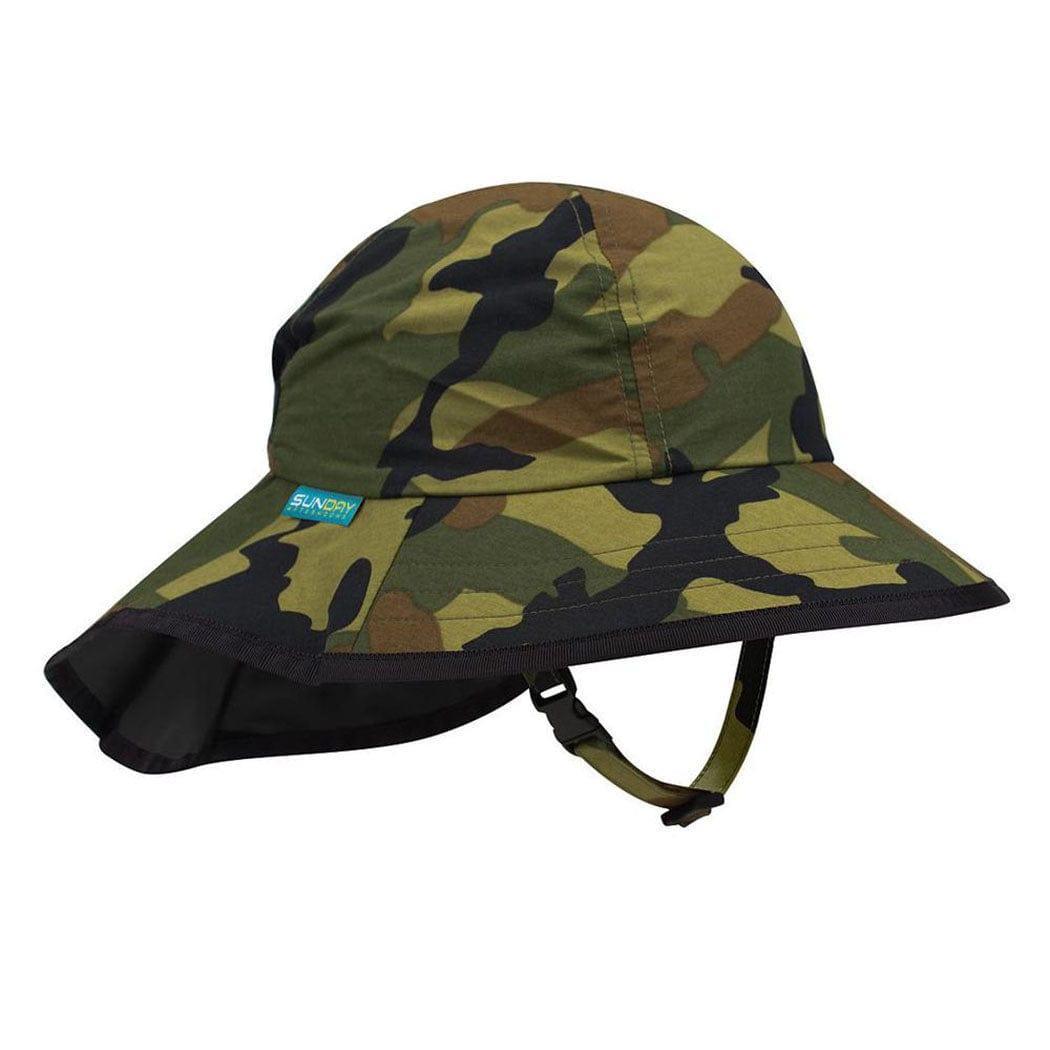 Sunday Afternoon Kids Play Hat UPF50+ | Green Camo-1910112404419776512