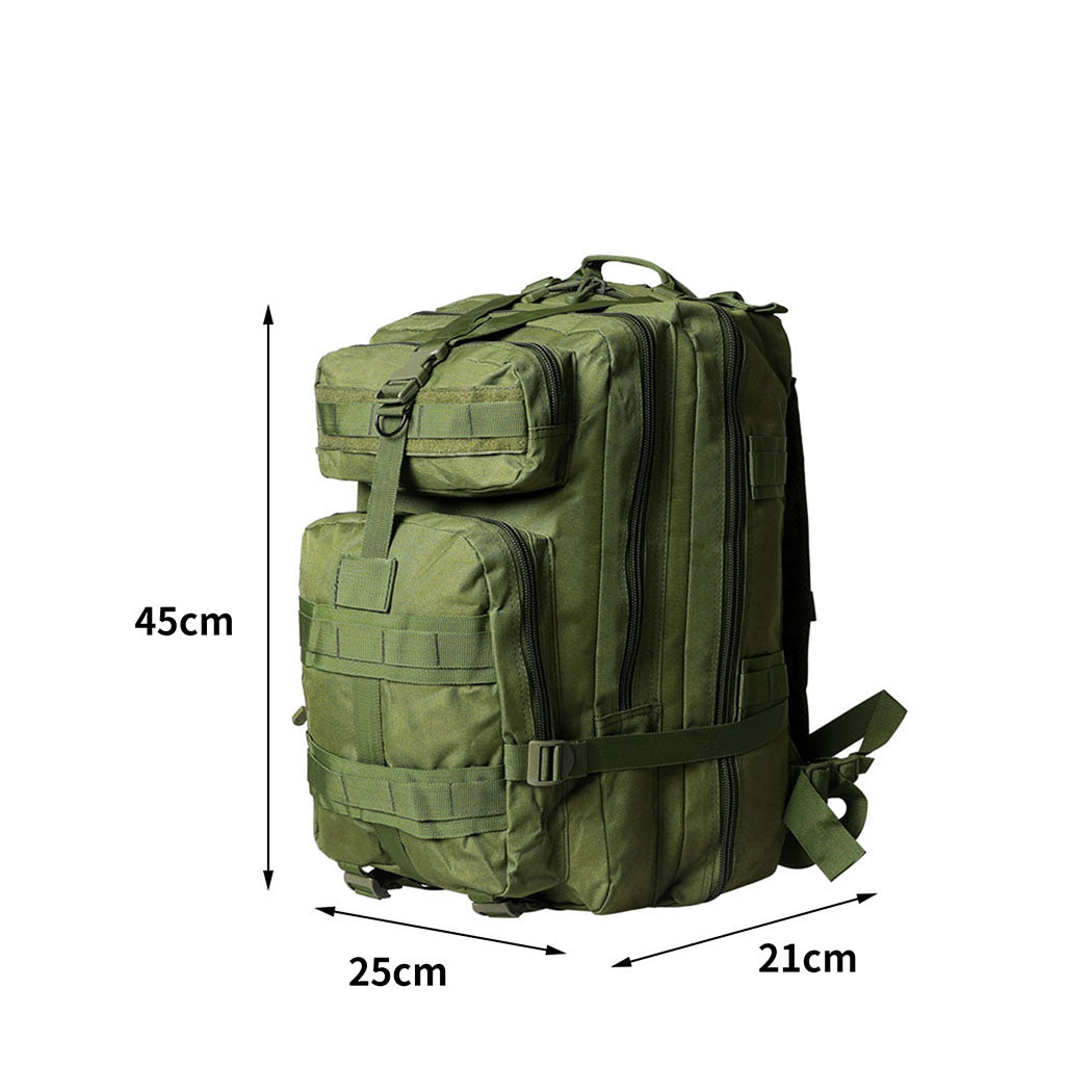 Slimbridge 40L Military Tactical Backpack Army green-1942352888558915586